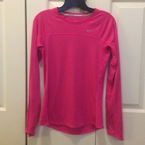 Nike Hot Pink Long Sleeve